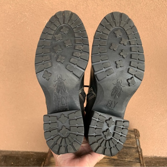 Fly London Women’s Leal Combat Boot - Picture 7 of 9